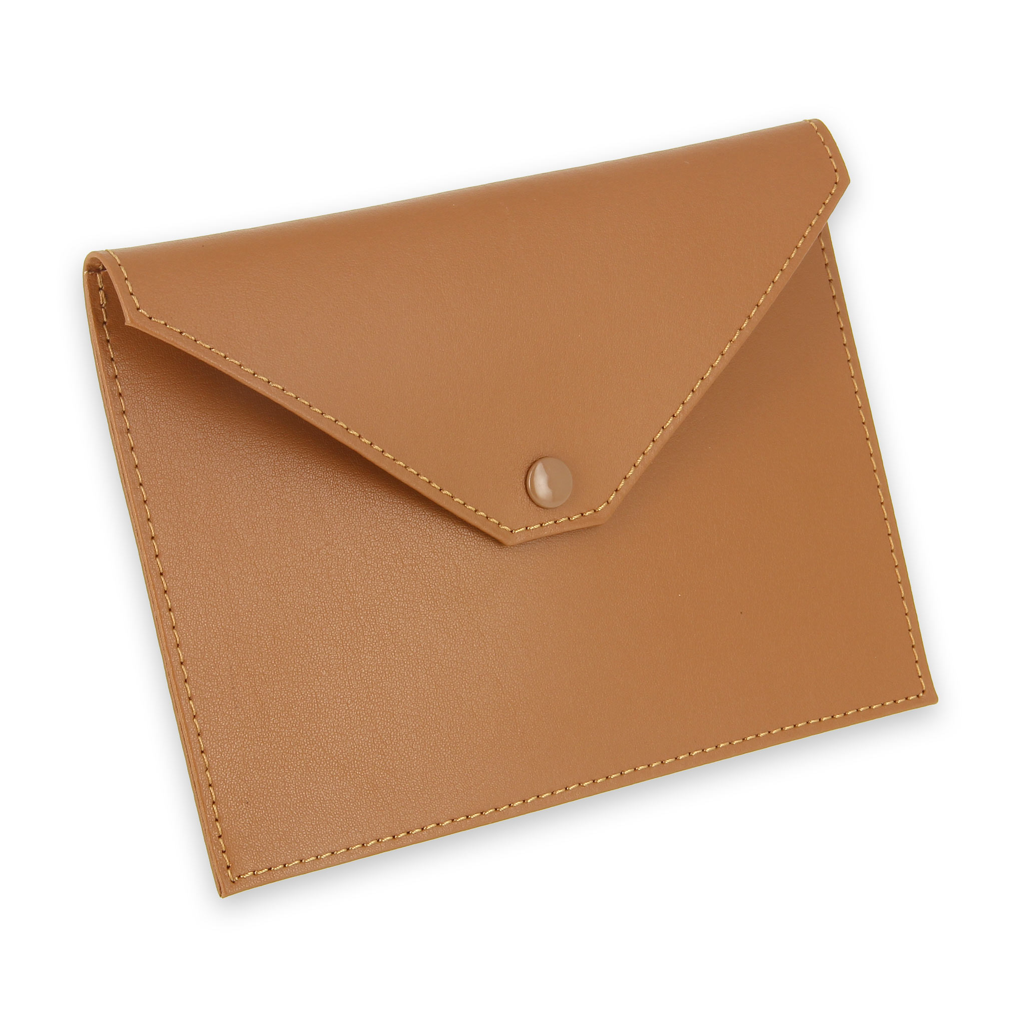 Pochette de documents en cuir et pochette de dossier en cuir - Le porte- documents en cuir personnalisé et la pochette de documents avec logo de  marque sont parfaits pour le milieu des