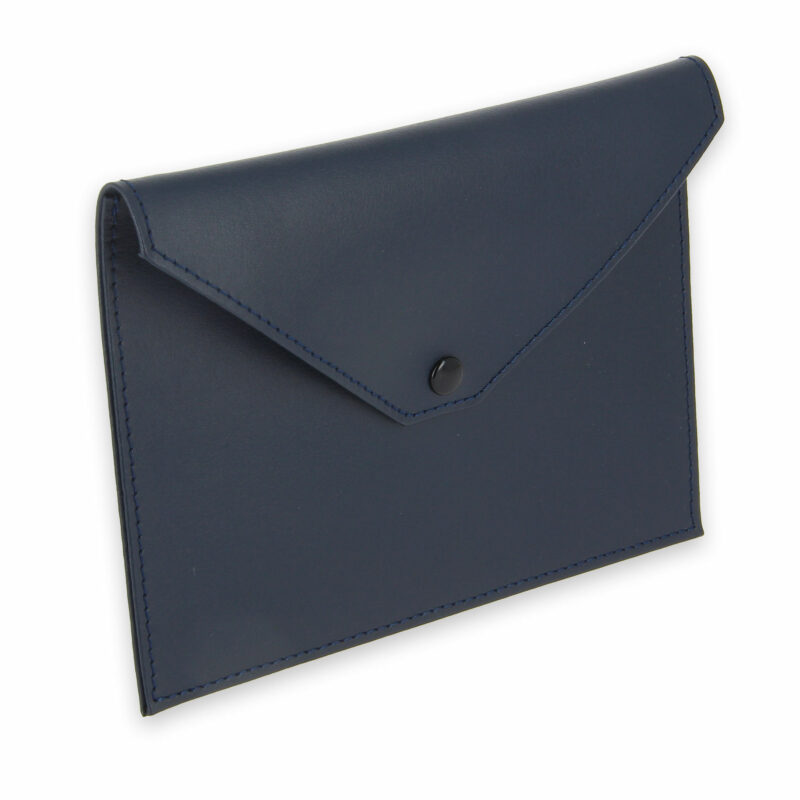 pochette documents cuir bleu marine 1