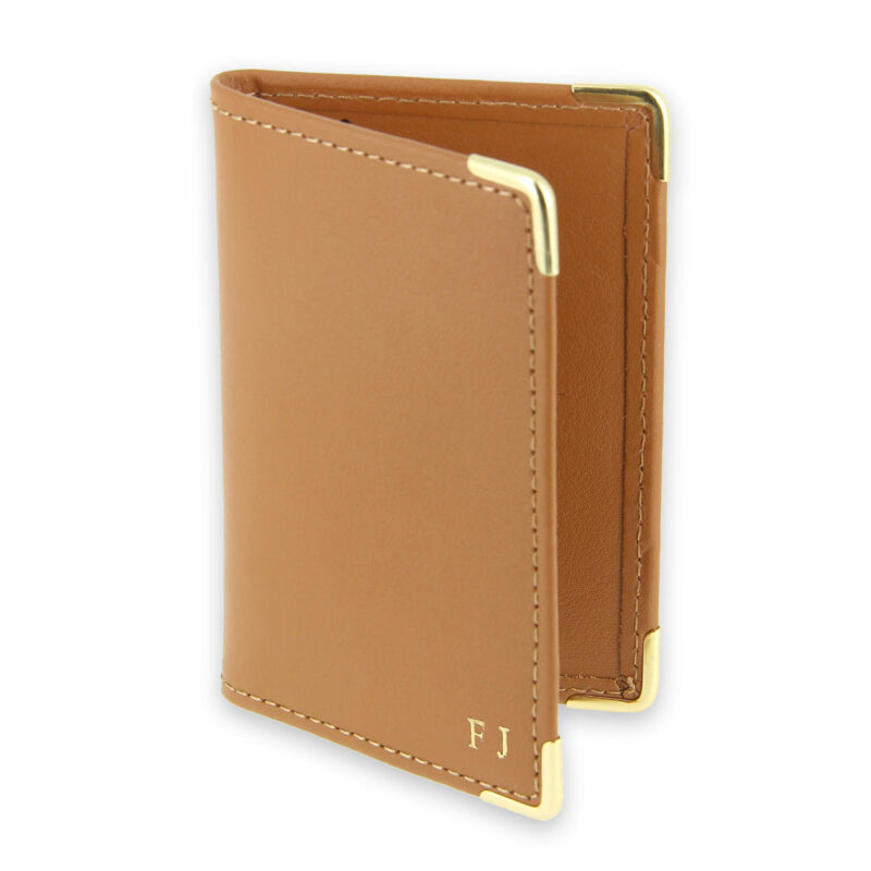 porte carte beige personnalisé