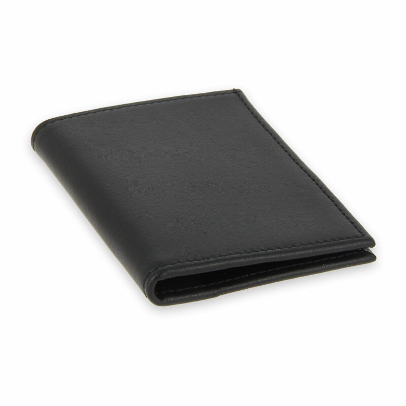 porte-cartes cuir 4 cartes porte-billets noir cuir 2