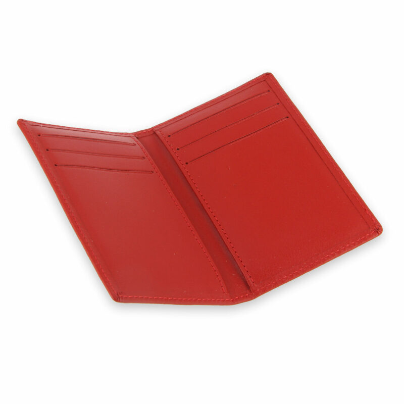 porte-cartes 6 cartes cuir rouge 3