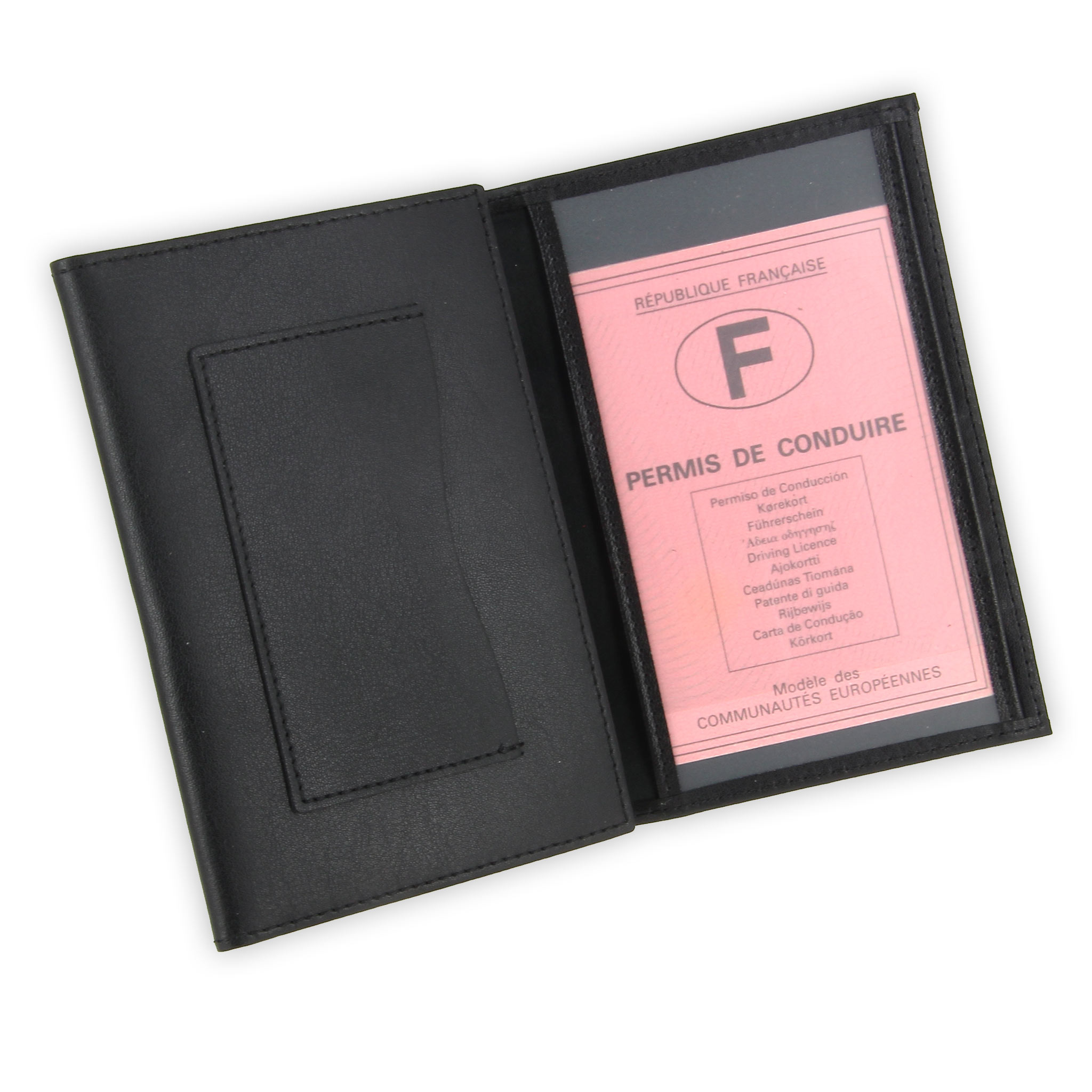 Frédéric Johns® - Porte Papier Voiture en Cuir - Format enveloppe - étui  Carte Grise, permis, Carte d'identité, Cartes, très Complet, Cuir Souple  pour Homme ou Femme - J (Bleu 1) : : Mode