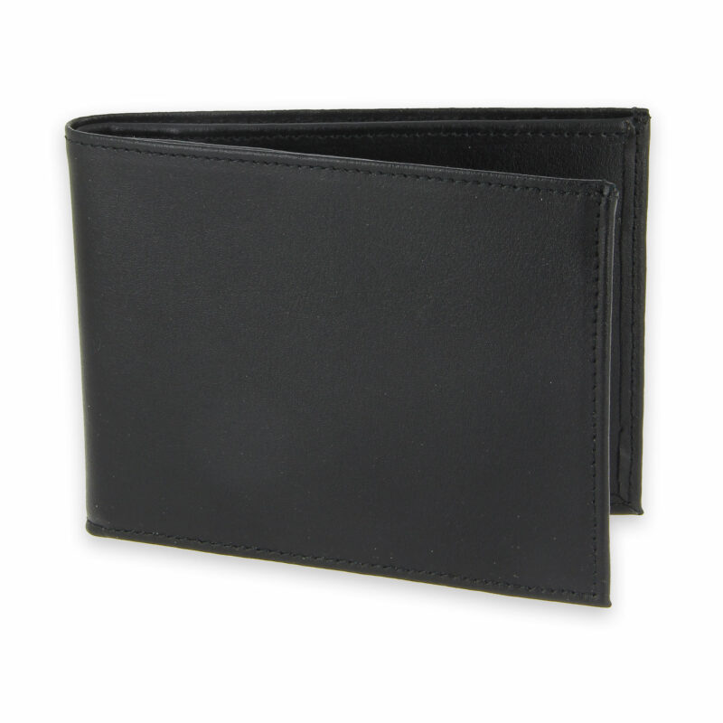 portefeuille cuir noir avec 6 cartes 1