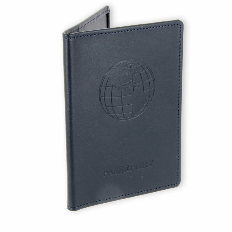 porte passeport cuir bleu marine 2