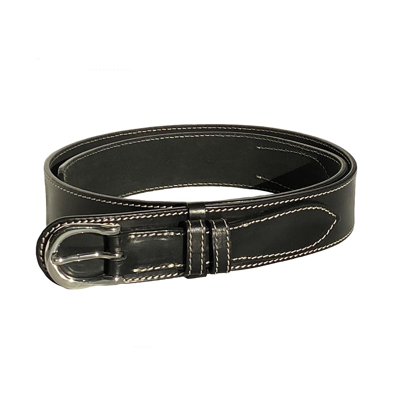 Ceinture homme cuir noire Montana