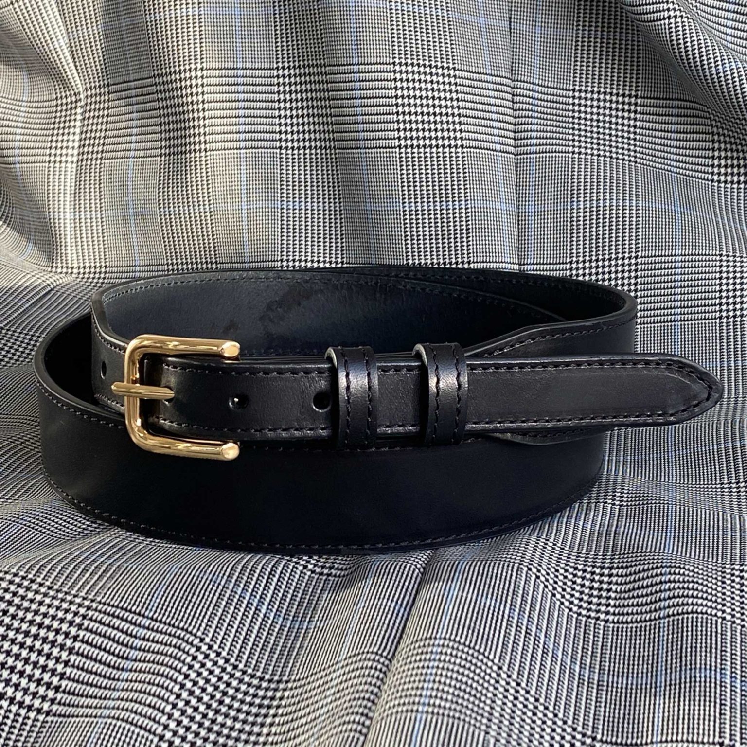 Ceinture Large En Cuir Noir Chico's - Taille M (35"-36") - Très Bon état Occasion