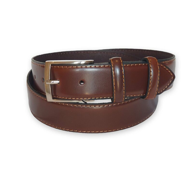 ceinture cuir homme marron Rome 5