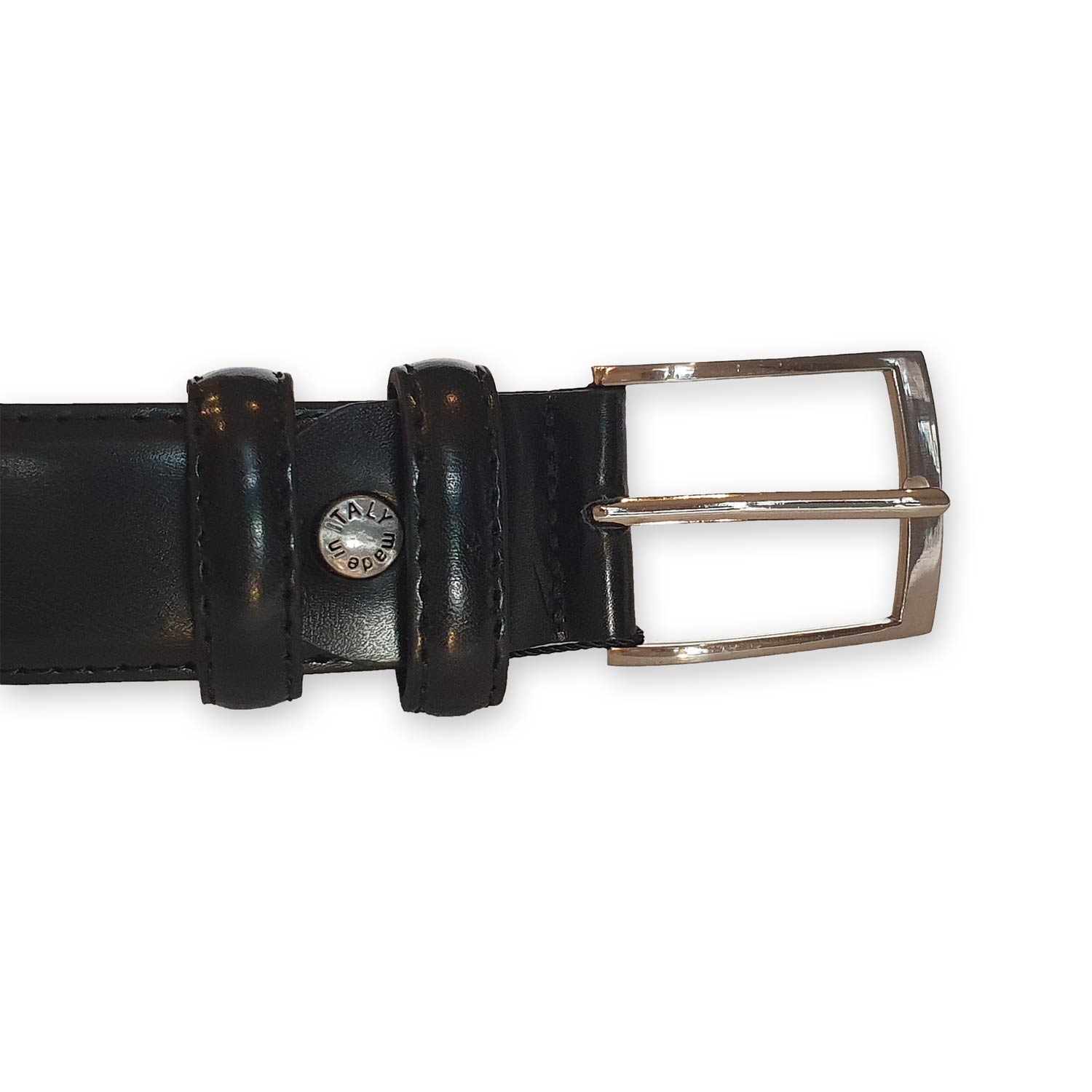 ceinture cuir homme noire Rome 1