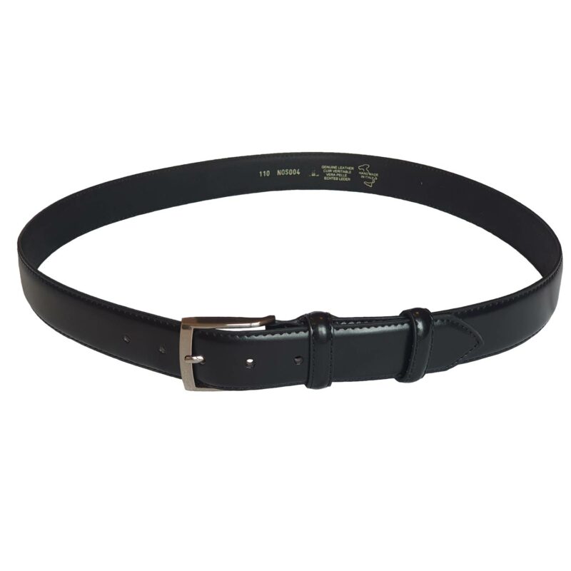 ceinture cuir homme noire Rome 4