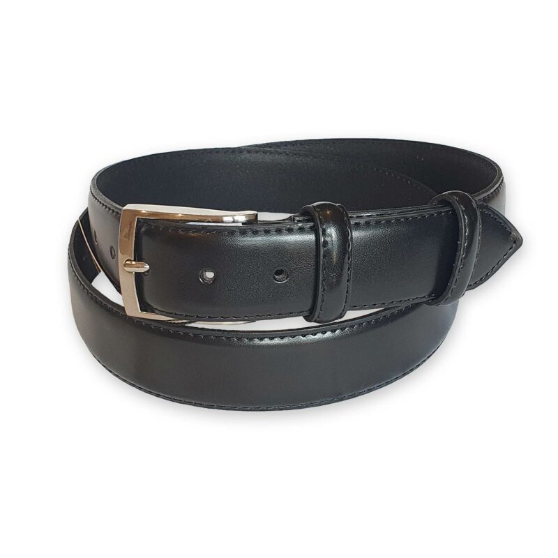 ceinture cuir homme noire Rome 5