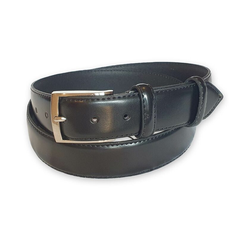 ceinture cuir homme noire Rome 6