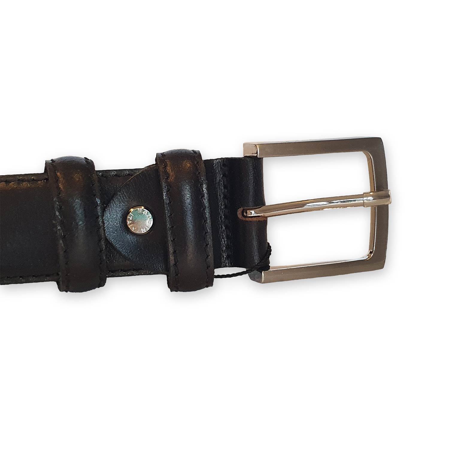 Ceinture homme cuir noire Montana