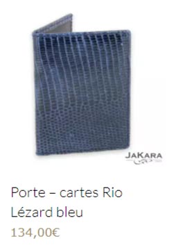 porte-cartes-rio-lezard-bleu